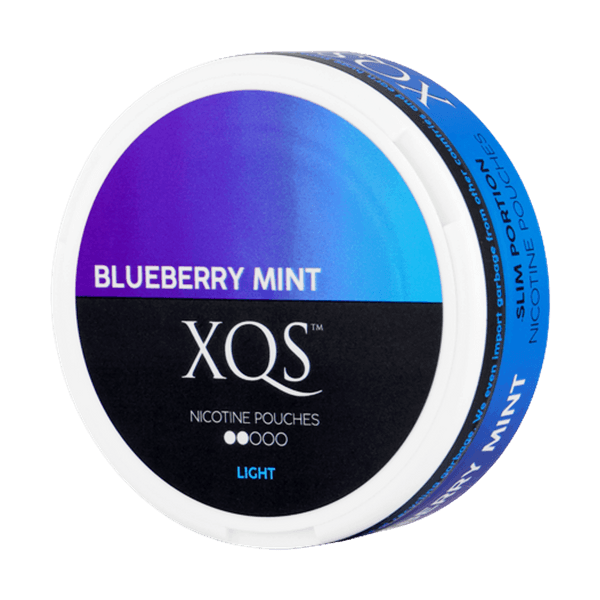 Pochette di nicotina XQS Blueberry Mint Light