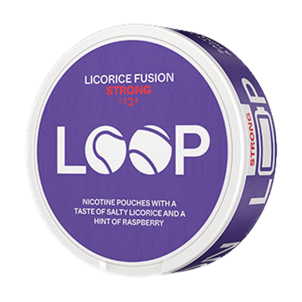 Pochette di nicotina LOOP Licorice Fusion Strong