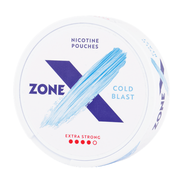 Pochette di nicotina ZoneX Cold Blast Extra Strong