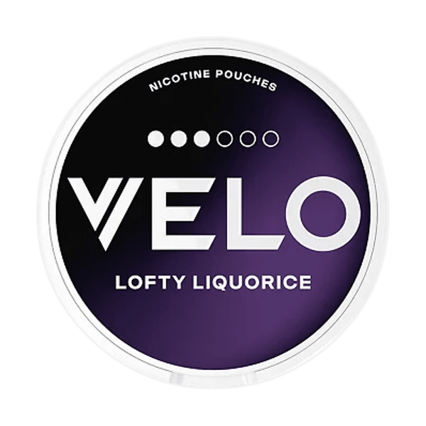 Nikotinové sáčky VELO Lofty Liquorice Slim