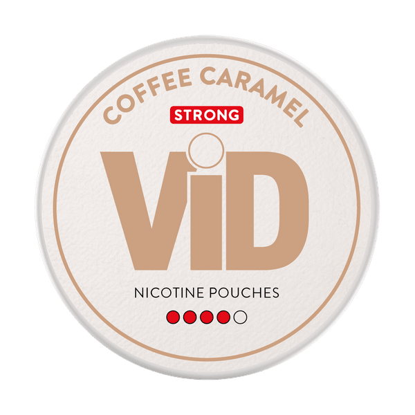 Pochette di nicotina ViD Coffee Caramel Strong