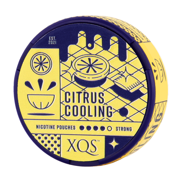 Pouches de nicotina XQS Citrus Cooling Strong