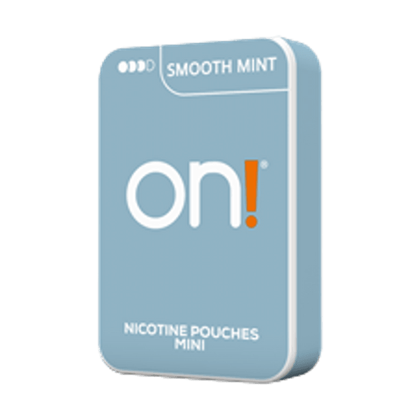 on! Smooth Mint 6mg nicotine pouches