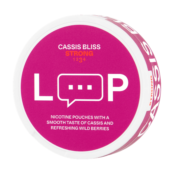 LOOP Cassis Bliss Strong Snus