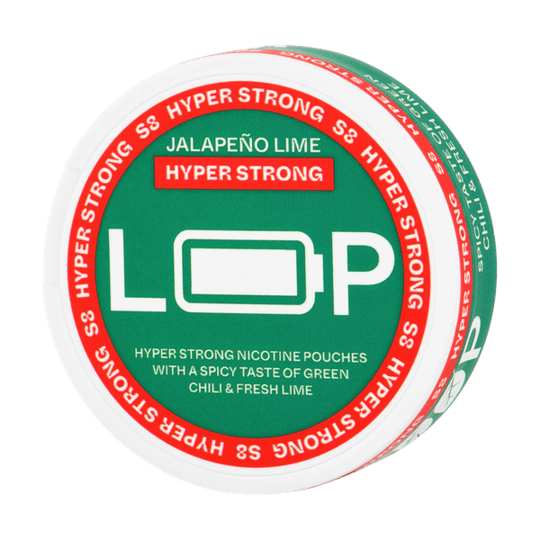 Pouches de nicotina LOOP Jalapeno Lime Hyper