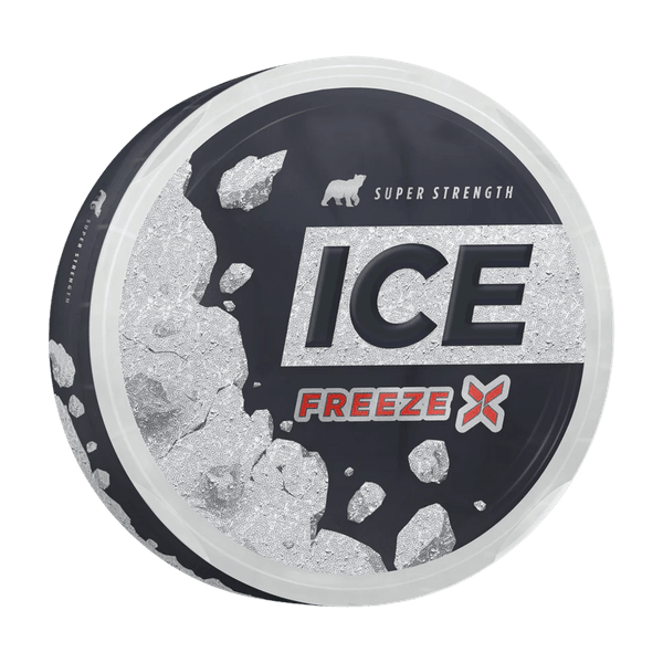 Pouches de nicotina ICE Freeze X Super Strong