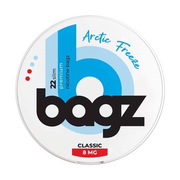 Pochette di nicotina Bagz Bagz Arctic Freeze 8mg