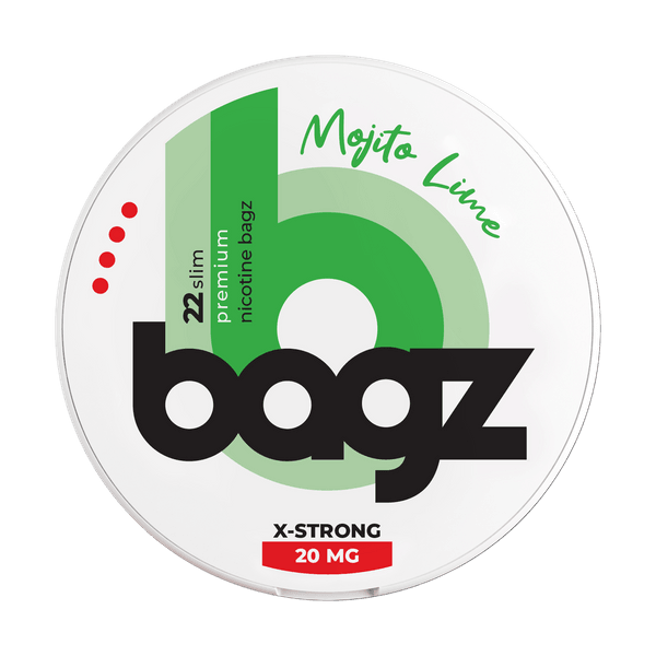 Pochette di nicotina Bagz Bagz Mojito Lime Max 20mg