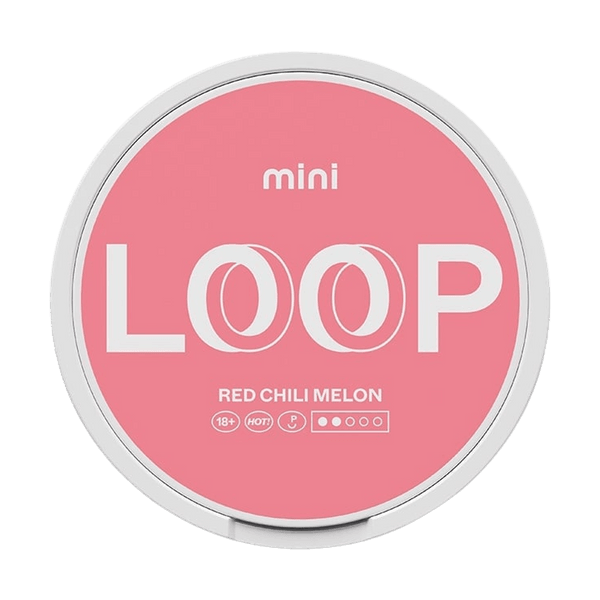 Pouches de nicotina LOOP Red Chili Melon Mini