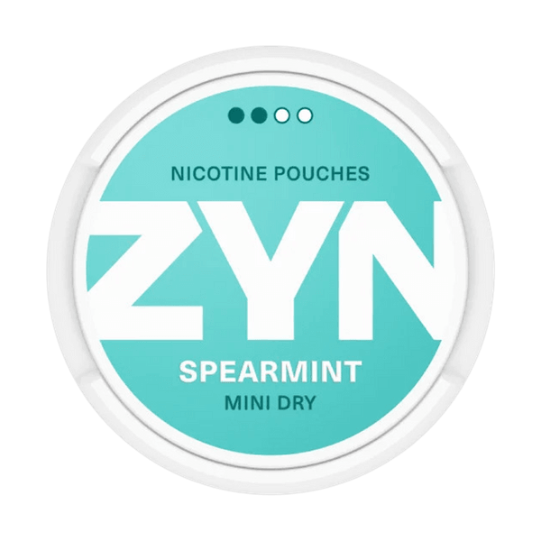 Pochette di nicotina ZYN ZYN Spearmint Mini Dry 3mg