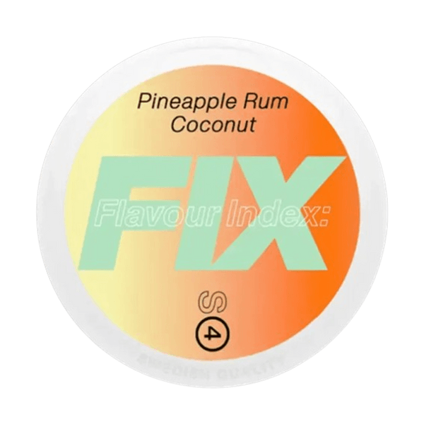 Pochette di nicotina Fix Fix Pineapple Rum Coconut 14mg