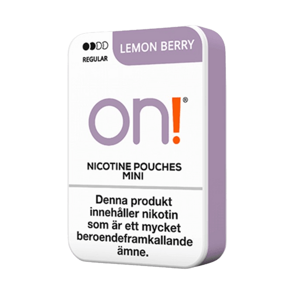 Nikotinové sáčky on! Lemon Berry 9mg