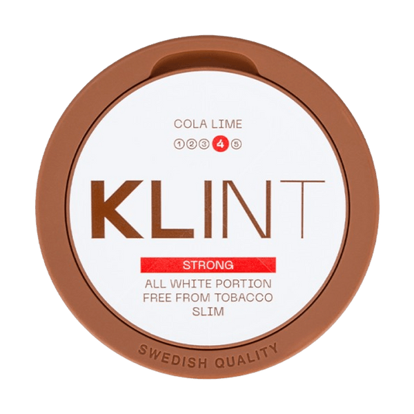 Pouches de nicotina KLINT Cola Lime Strong