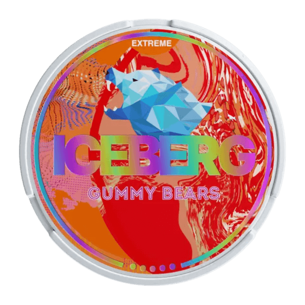 Pochette di nicotina ICEBERG Iceberg Gummy Bears Extreme