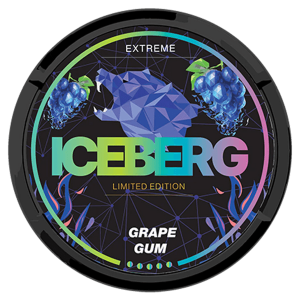 Nikotinové sáčky ICEBERG Grape Extreme