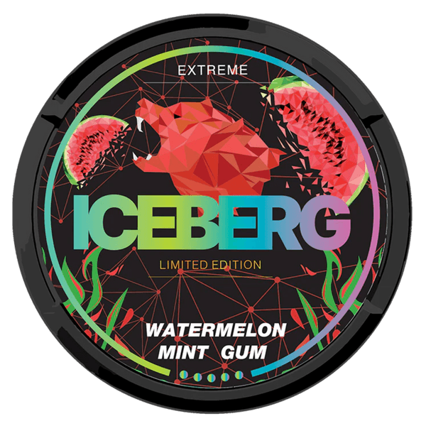 ICEBERG Watermelon Mint Gum Extreme Snus