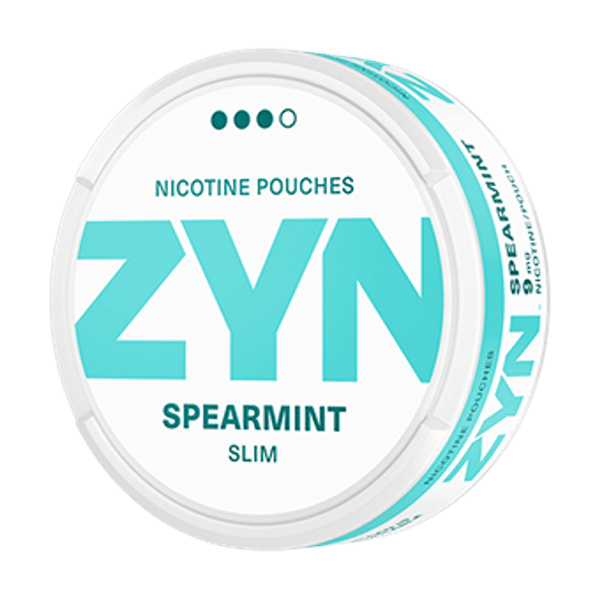 ZYN Spearmint Strong Slim nicotine pouches