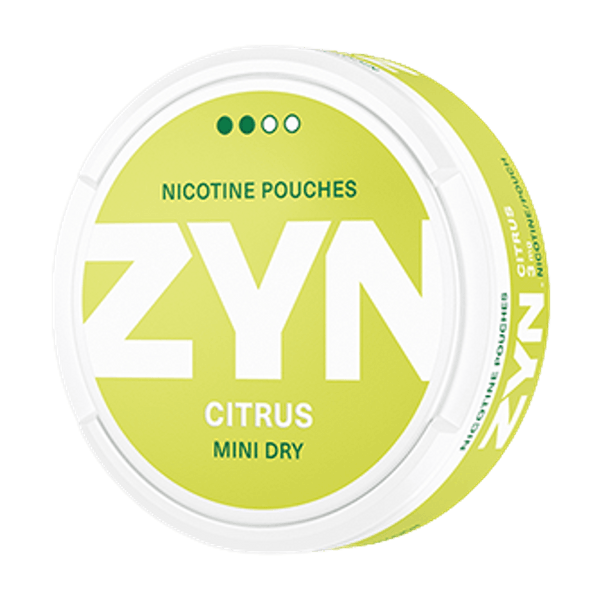 Pochette di nicotina ZYN Citrus Mini Dry 3mg