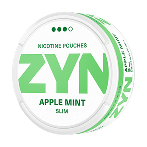 Pouches de nicotina ZYN Apple Mint Slim Strong