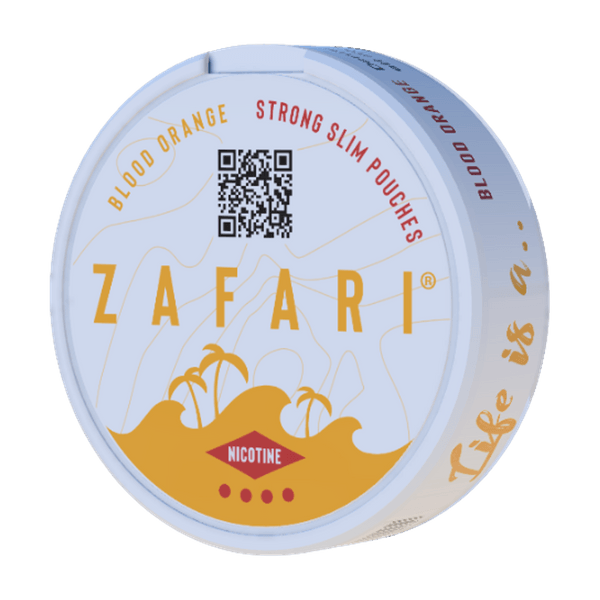 ZAFARI Blood Orange 10mg nicotine pouches